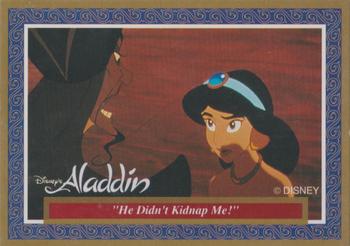 1993 Dynamic Marketing Disney’s Aladdin #17 He didn’t kidnap me! Front