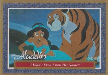 1993 Dynamic Marketing Disney’s Aladdin #18 I didn’t even know his name Front