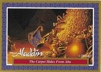1993 Dynamic Marketing Disney’s Aladdin #24 The carpet hides from Abu Front