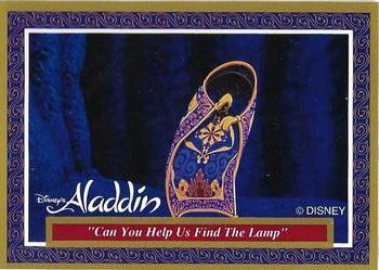 1993 Dynamic Marketing Disney’s Aladdin #25 Can you help us find the lamp? Front