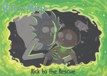 2019 Cryptozoic Rick and Morty Season 2 #04 Rick to the Rescue Front