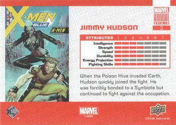 2018-19 Upper Deck Marvel Annual #3 Jimmy Hudson Back