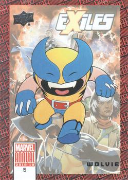 2018 Upper Deck  Marvel Annual  DP2 Dual Patch card 2019 