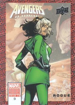2018-19 Upper Deck Marvel Annual #9 Rogue Front