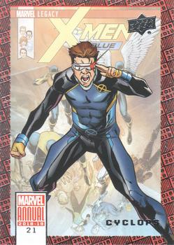 2018-19 Upper Deck Marvel Annual #21 Cyclops Front