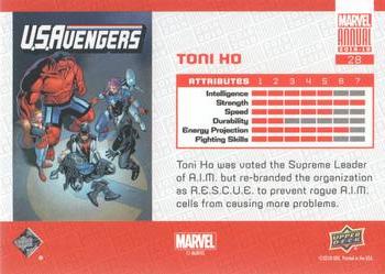 2018-19 Upper Deck Marvel Annual #28 Toni Ho Back