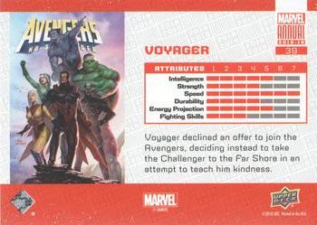 2018-19 Upper Deck Marvel Annual #39 Voyager Back