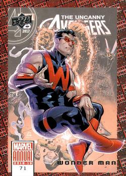 2018-19 Upper Deck Marvel Annual #71 Wonder Man Front