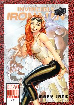 2018-19 Upper Deck Marvel Annual #79 Mary Jane Front
