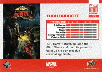 2018-19 Upper Deck Marvel Annual #86 Turk Barrett Back