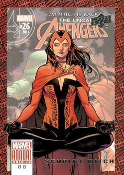 2018-19 Upper Deck Marvel Annual #88 Scarlet Witch Front
