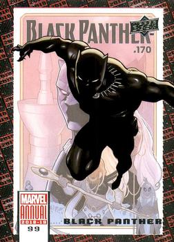2018-19 Upper Deck Marvel Annual #99 Black Panther Front