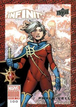 2018-19 Upper Deck Marvel Annual #100 Phyla-Vell Front