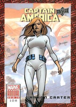 2018-19 Upper Deck Marvel Annual #108 Sharon Carter Front