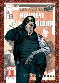 2018-19 Upper Deck Marvel Annual #109 Bucky Barnes Front
