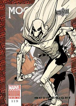 2018-19 Upper Deck Marvel Annual #119 Moon Knight Front