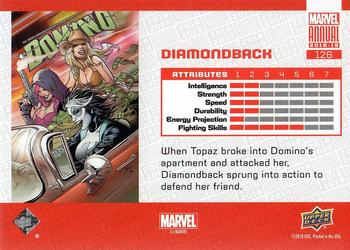 2018-19 Upper Deck Marvel Annual #126 Diamondback Back