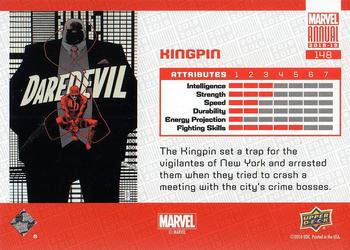 2018-19 Upper Deck Marvel Annual #148 Kingpin Back