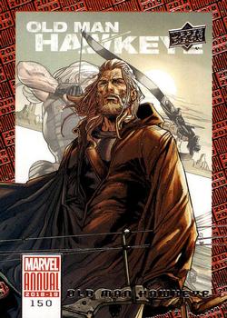 2018-19 Upper Deck Marvel Annual #150 Old Man Hawkeye Front