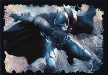 2016 Panini The World of Batman Stickers #48 The Dark Knight Rises Front