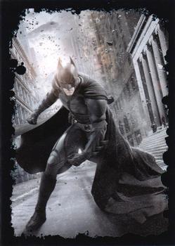 2016 Panini The World of Batman Stickers #49 The Dark Knight Rises Front