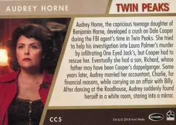 2018 Rittenhouse Twin Peaks - Characters #CC5 Audrey Horne Back