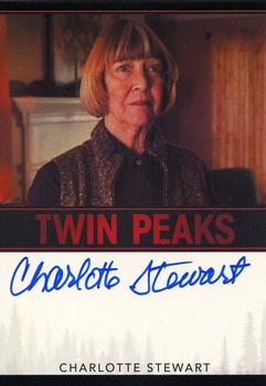 2018 Rittenhouse Twin Peaks - Autographs Limited Edition #NNO Charlotte Stewart Front