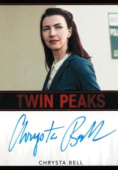 2018 Rittenhouse Twin Peaks - Autographs Limited Edition #NNO Chrysta Bell Front