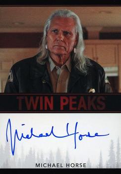 2018 Rittenhouse Twin Peaks - Autographs Limited Edition #NNO Michael Horse Front