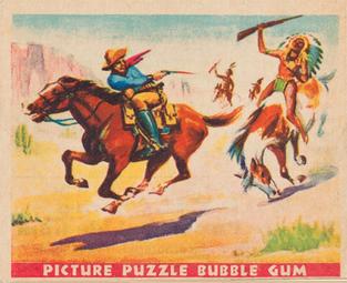 1933 Gum Inc. Wild West Series (R172) #5 Pony Express Rider Front