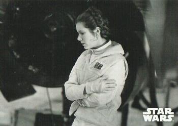 2019 Topps Star Wars Black & White: The Empire Strikes Back #9 Princess Leia's Vigil Front