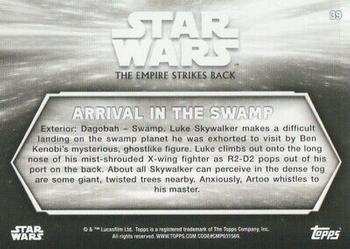 2019 Topps Star Wars Black & White: The Empire Strikes Back #39 Arrival in the Swamp Back