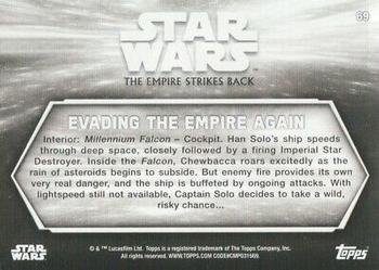 2019 Topps Star Wars Black & White: The Empire Strikes Back #69 Evading the Empire again Back