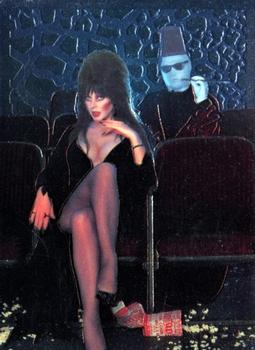 1996 Comic Images Elvira, Mistress of the Dark - Spook Show Chromium #C2 Elvira Front