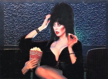 1996 Comic Images Elvira, Mistress of the Dark - Spook Show Chromium #C3 Elvira Front