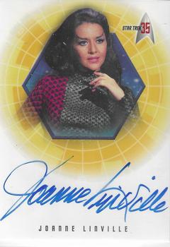 2001 Rittenhouse Star Trek 35th Anniversary HoloFEX - Autographs #A01 Joanne Linville Front