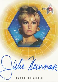 2001 Rittenhouse Star Trek 35th Anniversary HoloFEX - Autographs #A03 Julie Newmar Front