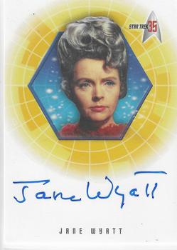 2001 Rittenhouse Star Trek 35th Anniversary HoloFEX - Autographs #A07 Jane Wyatt Front