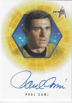 2001 Rittenhouse Star Trek 35th Anniversary HoloFEX - Autographs #A10 Paul Comi Front