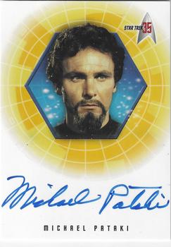 2001 Rittenhouse Star Trek 35th Anniversary HoloFEX - Autographs #A13 Michael Pataki Front