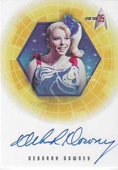 2001 Rittenhouse Star Trek 35th Anniversary HoloFEX - Autographs #A18 Deborah Downey Front