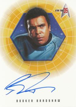 2001 Rittenhouse Star Trek 35th Anniversary HoloFEX - Autographs #A25 Booker Bradshaw Front