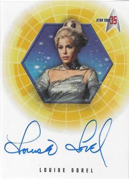 2001 Rittenhouse Star Trek 35th Anniversary HoloFEX - Autographs #A28 Louise Sorel Front