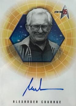 2001 Rittenhouse Star Trek 35th Anniversary HoloFEX - Autographs #A31 Alexander Courage Front