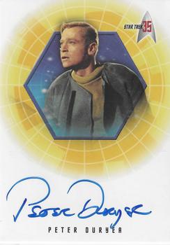 2001 Rittenhouse Star Trek 35th Anniversary HoloFEX - Autographs #A32 Peter Duryea Front
