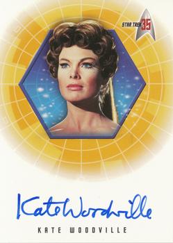 2001 Rittenhouse Star Trek 35th Anniversary HoloFEX - Autographs #A34 Kate Woodville Front