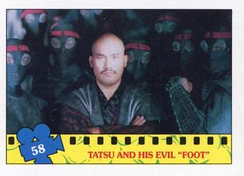 1990 Regina Teenage Mutant Ninja Turtles: The Movie #58 Tatsu and His Evil “Foot” Front