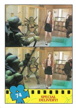 1990 Regina Teenage Mutant Ninja Turtles: The Movie #74 Special Delivery! Front