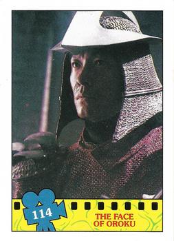 1990 Regina Teenage Mutant Ninja Turtles: The Movie #114 The Face of Oroku Front