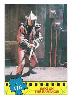 1990 Regina Teenage Mutant Ninja Turtles: The Movie #115 Saki on the Rampage! Front